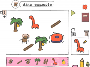 dino game by Sokpop Collective